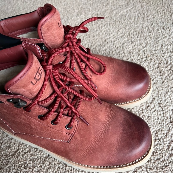 Men’s Waterproof Ugg Boots size 8 red oxide - Picture 9 of 12